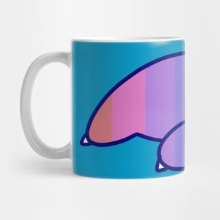 Pastel Rainbow Sloth Mug